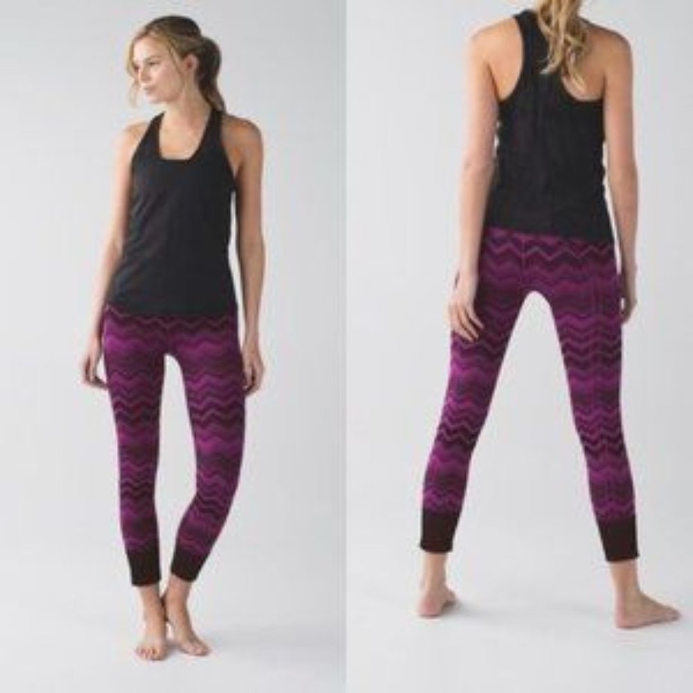 Lululemon Ebb To Street Pant Heathered Regal Plum